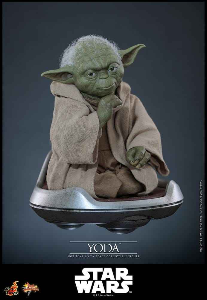 Star Wars: Revenge of the Sith Film Mästerverk Actionfigur 1/6 Yoda 14 cm