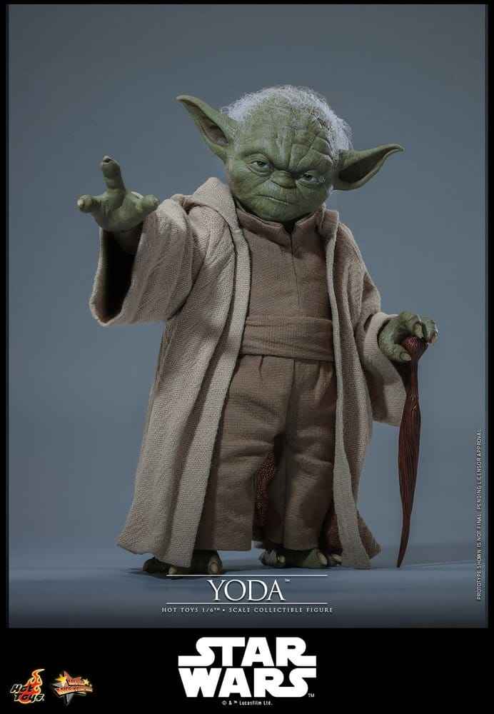 Star Wars: Revenge of the Sith Film Mästerverk Actionfigur 1/6 Yoda 14 cm