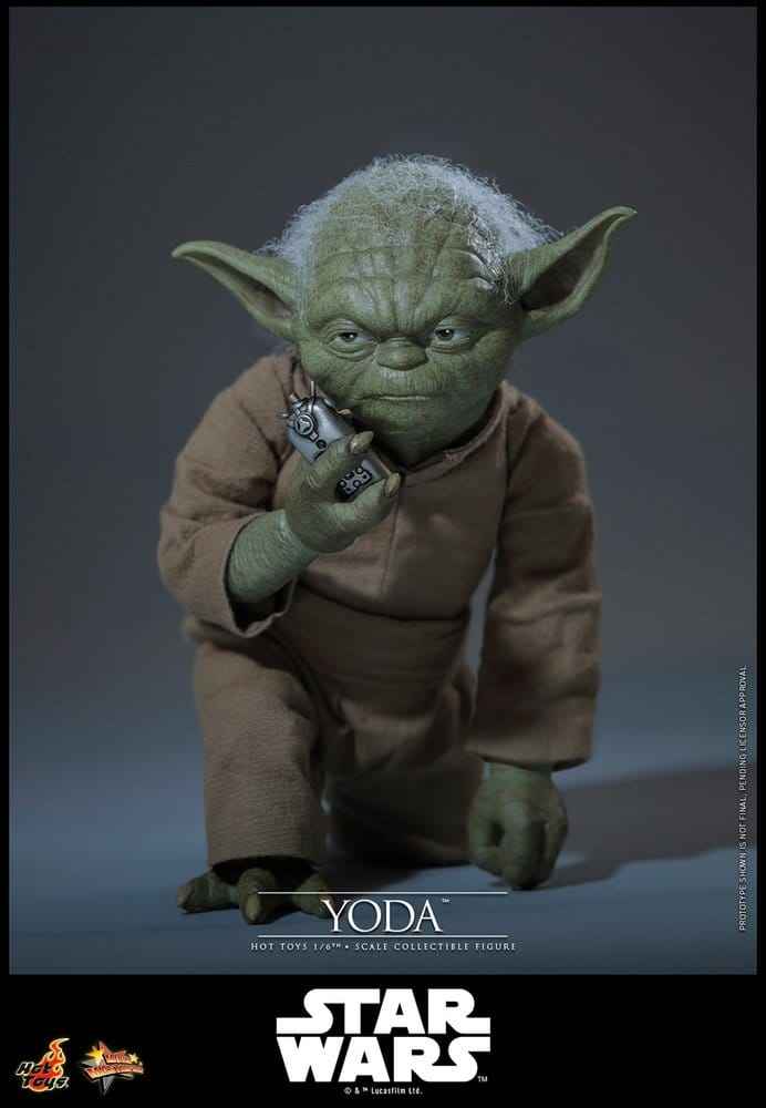 Star Wars: Revenge of the Sith Film Mästerverk Actionfigur 1/6 Yoda 14 cm