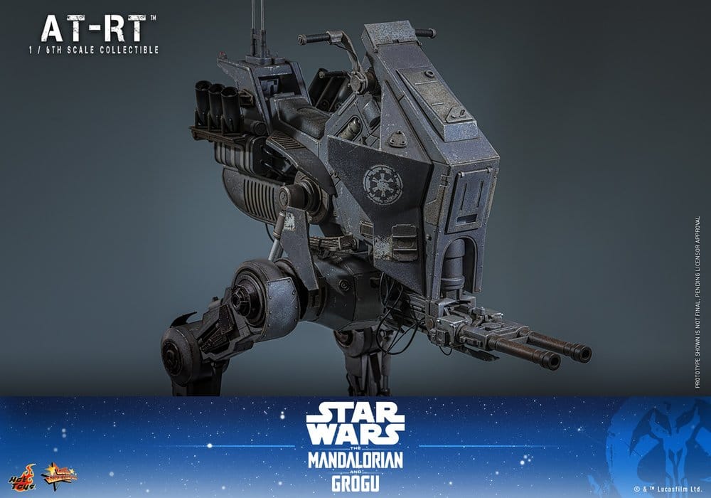 Star Wars: The Mandalorian & Grogu Masterpiece-fordon 1/6 AT-RT 60 cm