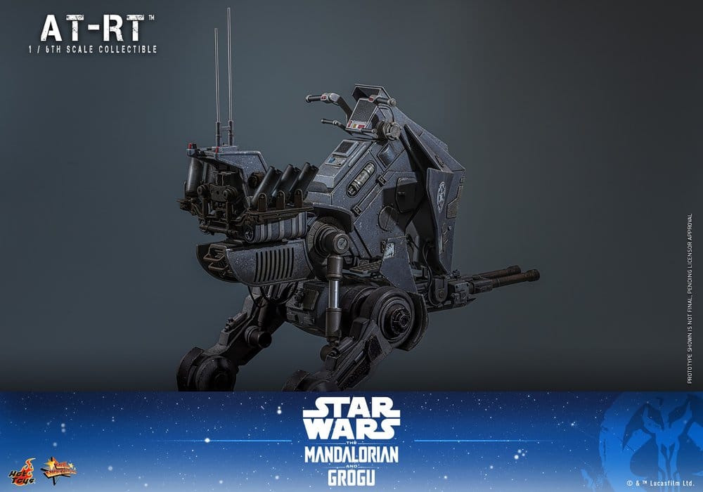 Star Wars: The Mandalorian & Grogu Masterpiece-fordon 1/6 AT-RT 60 cm
