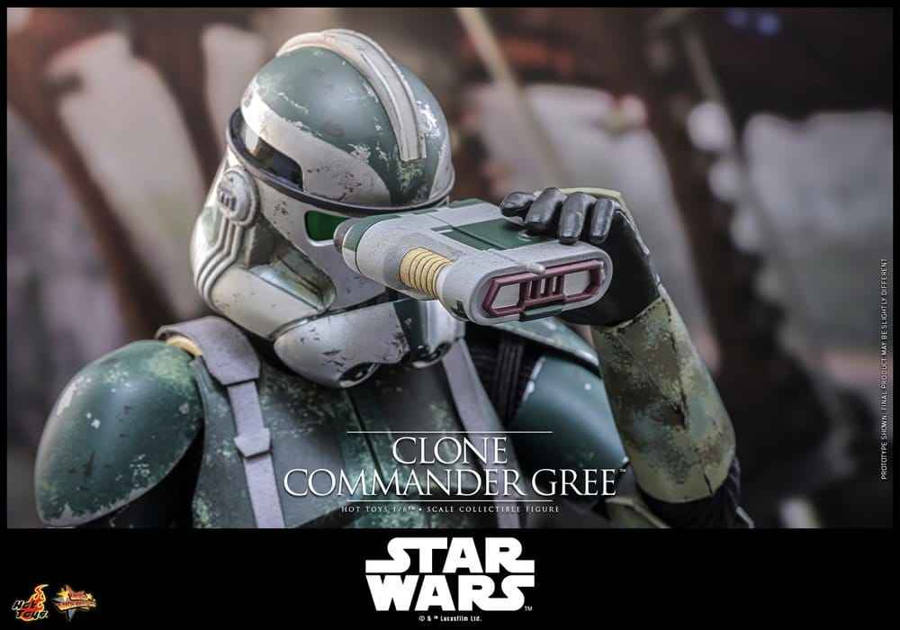 Star Wars Film Mästare Actionfigur 1/6 Klonbefälhavare Gree 30 cm