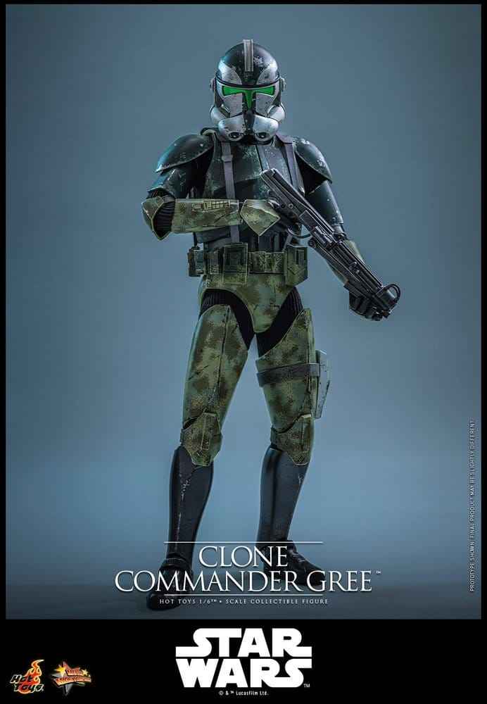 Star Wars Film Mästare Actionfigur 1/6 Klonbefälhavare Gree 30 cm