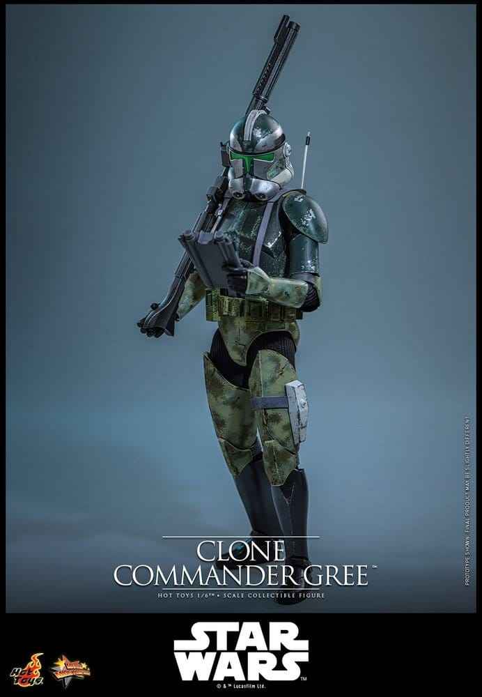 Star Wars Film Mästare Actionfigur 1/6 Klonbefälhavare Gree 30 cm