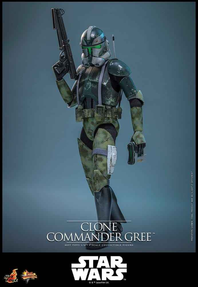 Star Wars Film Mästare Actionfigur 1/6 Klonbefälhavare Gree 30 cm