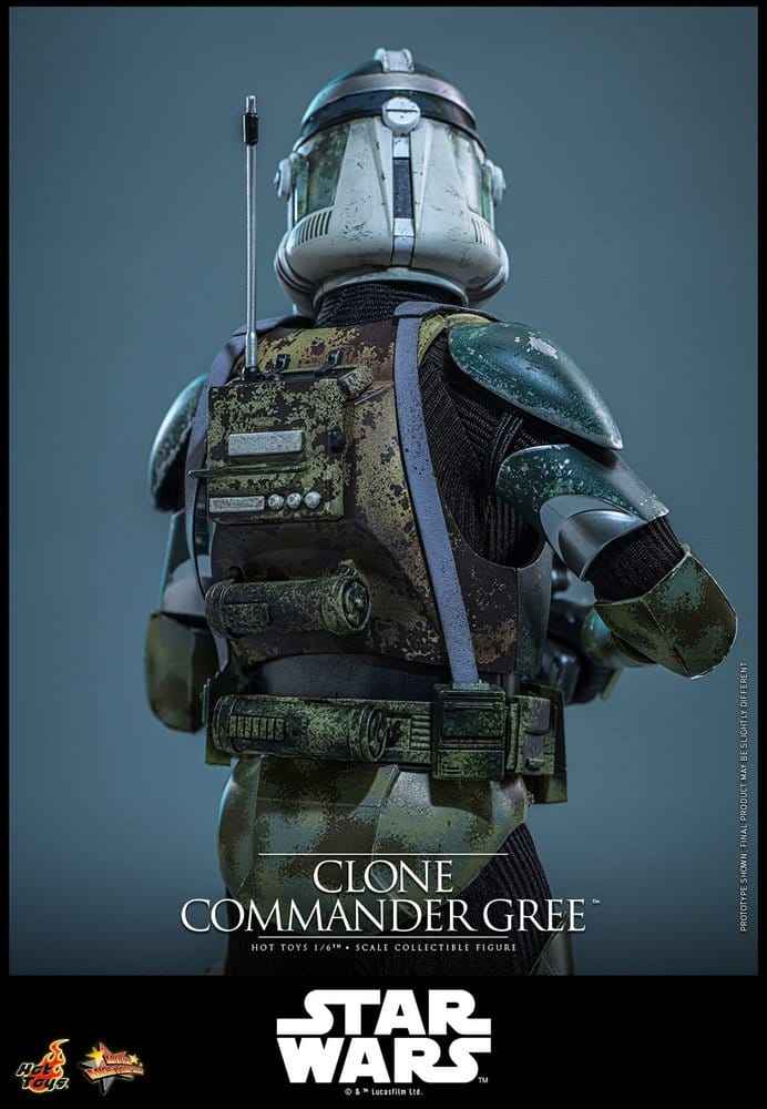 Star Wars Film Mästare Actionfigur 1/6 Klonbefälhavare Gree 30 cm