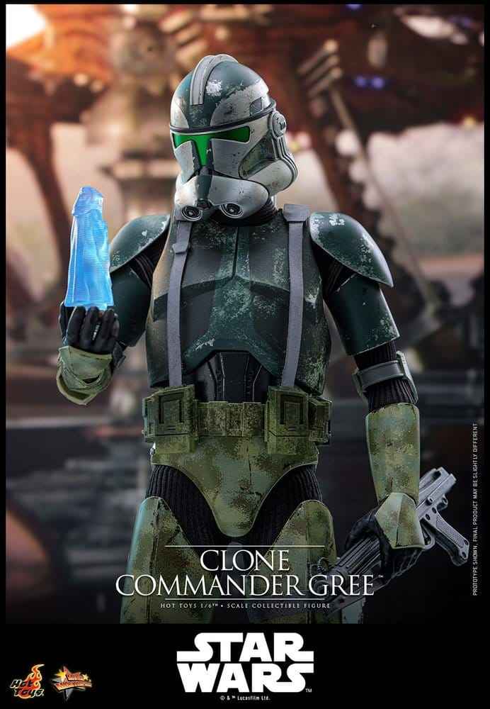 Star Wars Film Mästare Actionfigur 1/6 Klonbefälhavare Gree 30 cm