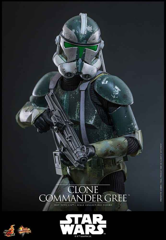 Star Wars Film Mästare Actionfigur 1/6 Klonbefälhavare Gree 30 cm