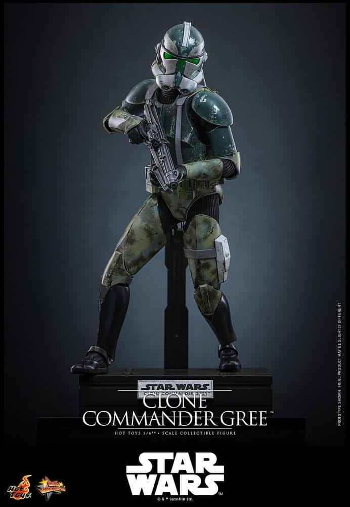 Star Wars Film Mästare Actionfigur 1/6 Klonbefälhavare Gree 30 cm