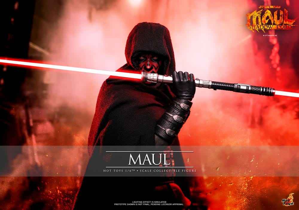 Star Wars: Maul - Shadow Lord Television Masterpiece Actionfigur i Skala 1/6, 29 cm