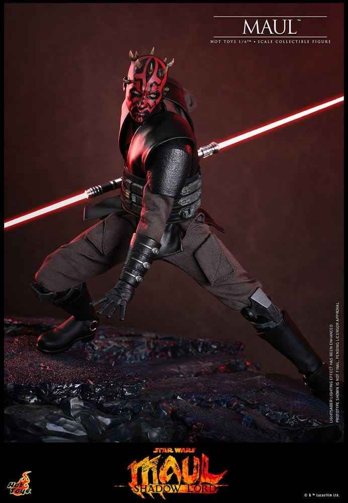 Star Wars: Maul - Shadow Lord Television Masterpiece Actionfigur i Skala 1/6, 29 cm