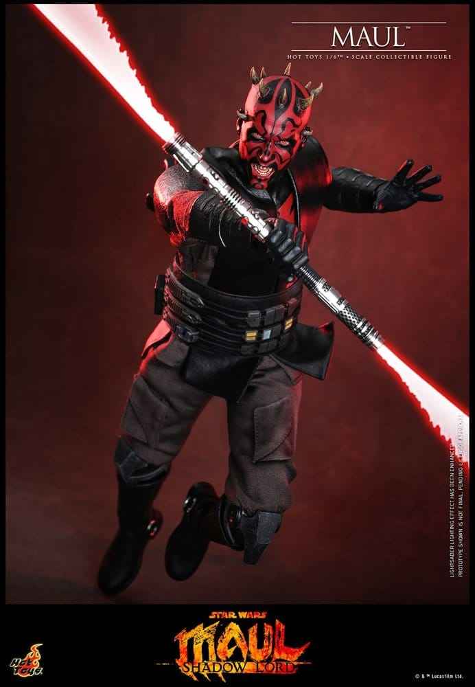 Star Wars: Maul - Shadow Lord Television Masterpiece Actionfigur i Skala 1/6, 29 cm
