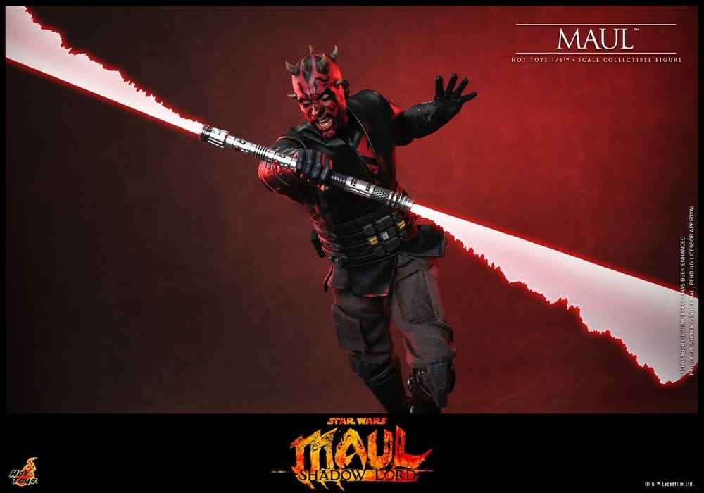 Star Wars: Maul - Shadow Lord Television Masterpiece Actionfigur i Skala 1/6, 29 cm