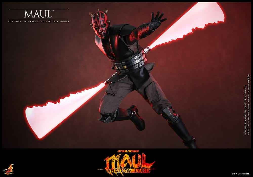 Star Wars: Maul - Shadow Lord Television Masterpiece Actionfigur i Skala 1/6, 29 cm