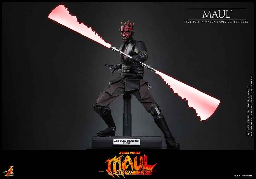 Star Wars: Maul - Shadow Lord Television Masterpiece Actionfigur i Skala 1/6, 29 cm