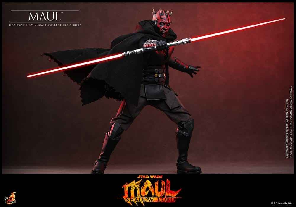 Star Wars: Maul - Shadow Lord Television Masterpiece Actionfigur i Skala 1/6, 29 cm