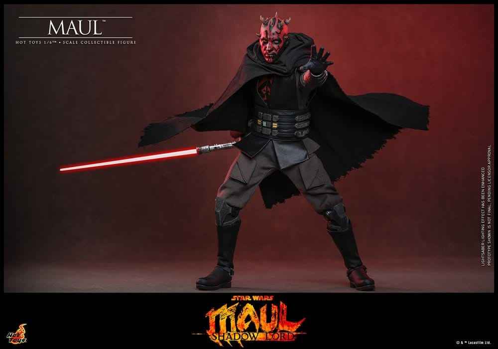 Star Wars: Maul - Shadow Lord Television Masterpiece Actionfigur i Skala 1/6, 29 cm