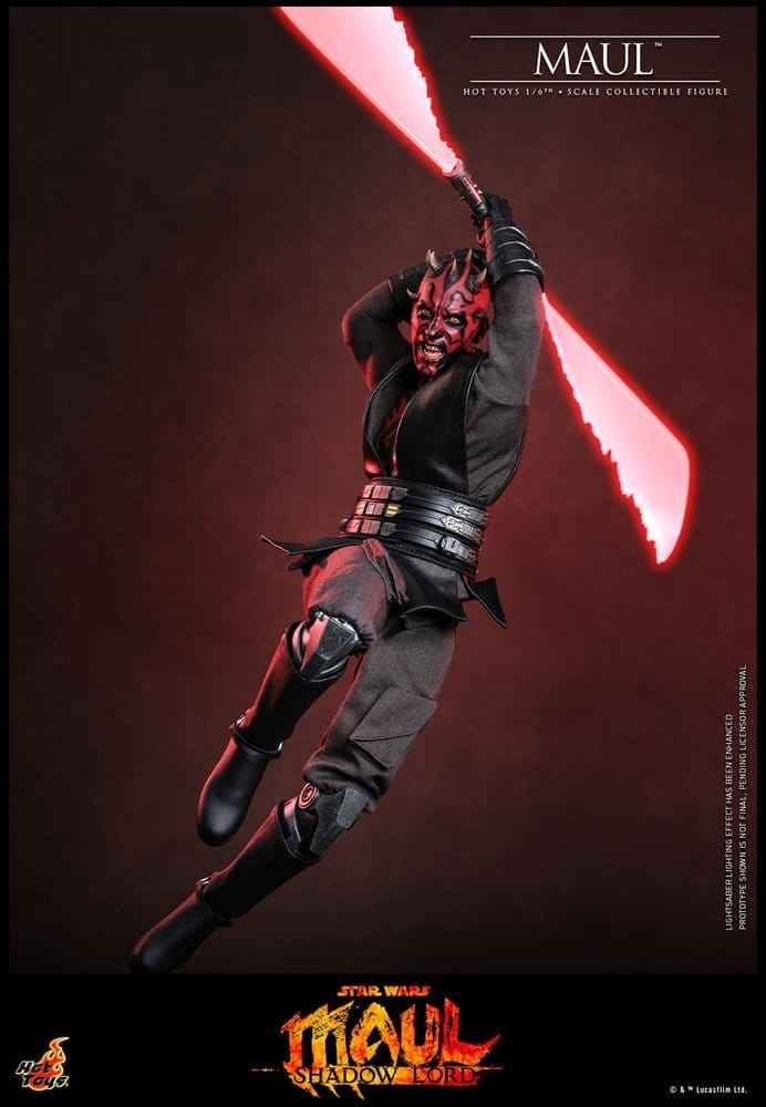 Star Wars: Maul - Shadow Lord Television Masterpiece Actionfigur i Skala 1/6, 29 cm