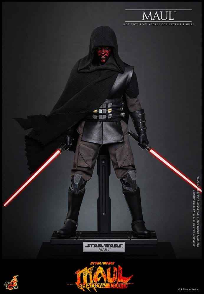 Star Wars: Maul - Shadow Lord Television Masterpiece Actionfigur i Skala 1/6, 29 cm