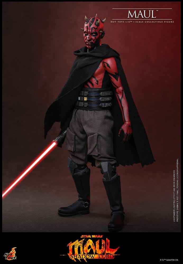 Star Wars: Maul - Shadow Lord Television Masterpiece Actionfigur i Skala 1/6, 29 cm