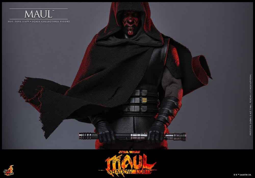 Star Wars: Maul - Shadow Lord Television Masterpiece Actionfigur i Skala 1/6, 29 cm