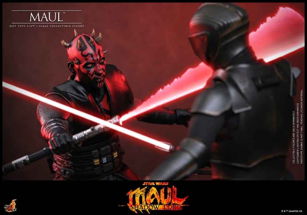 Star Wars: Maul - Shadow Lord Television Masterpiece Actionfigur i Skala 1/6, 29 cm