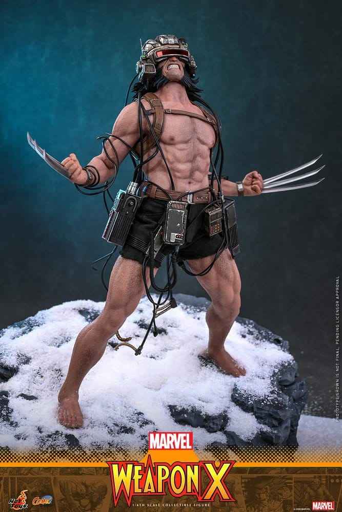 Marvel Comic Mästerverk Actionfigur 1/6 Weapon X 31 cm