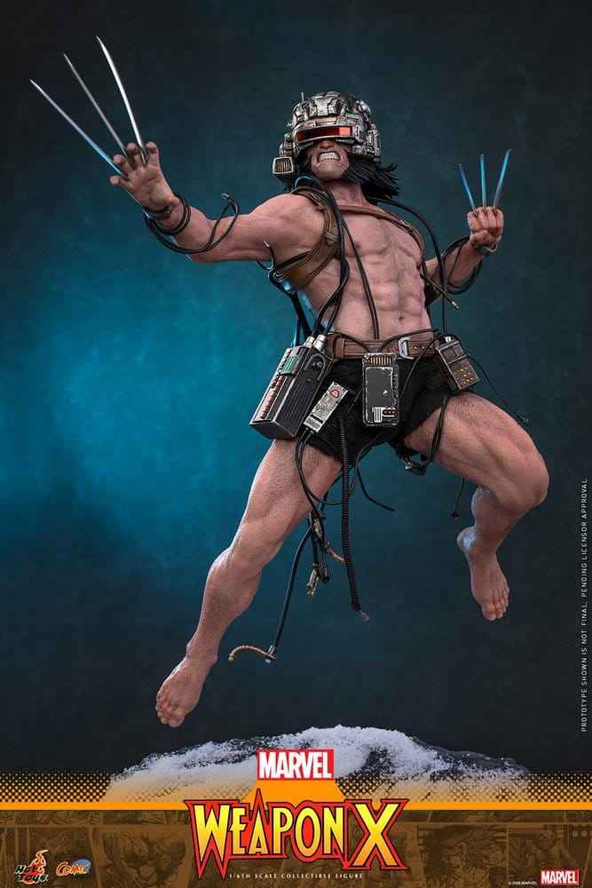 Marvel Comic Mästerverk Actionfigur 1/6 Weapon X 31 cm