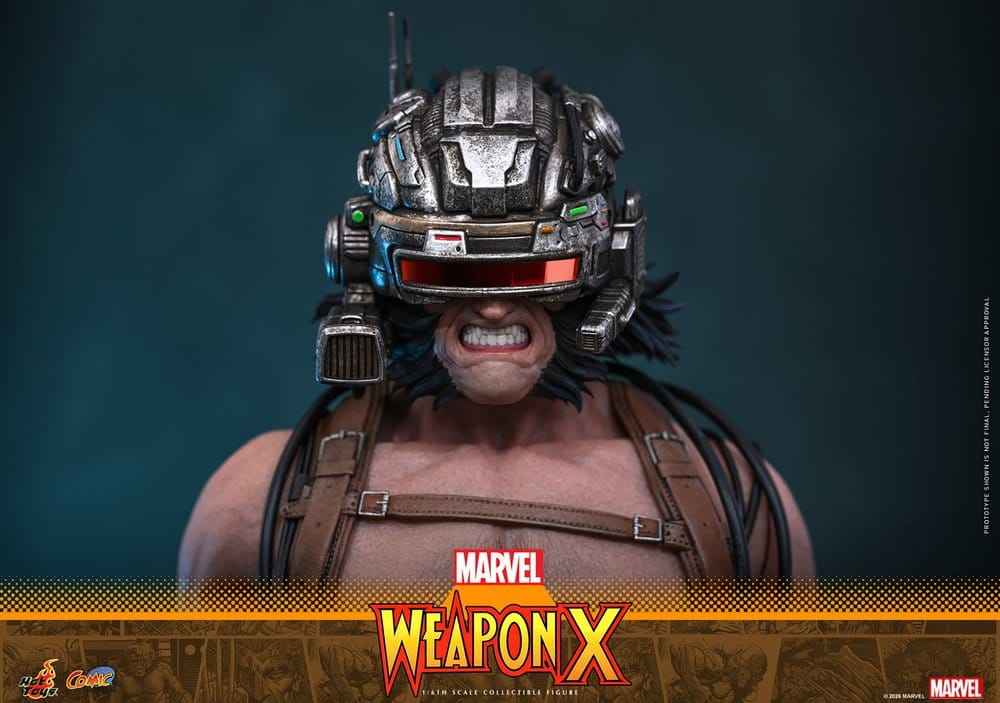 Marvel Comic Mästerverk Actionfigur 1/6 Weapon X 31 cm