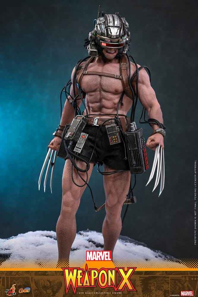 Marvel Comic Mästerverk Actionfigur 1/6 Weapon X 31 cm