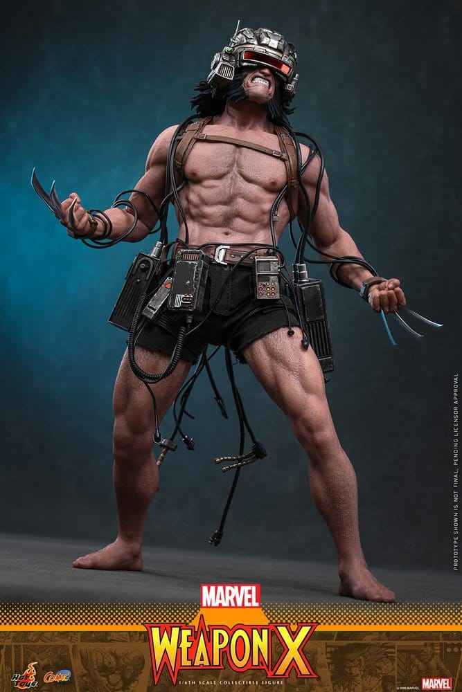Marvel Comic Mästerverk Actionfigur 1/6 Weapon X 31 cm