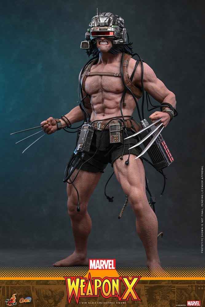 Marvel Comic Mästerverk Actionfigur 1/6 Weapon X 31 cm