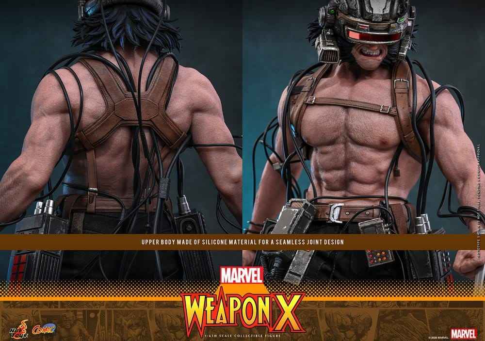 Marvel Comic Mästerverk Actionfigur 1/6 Weapon X 31 cm
