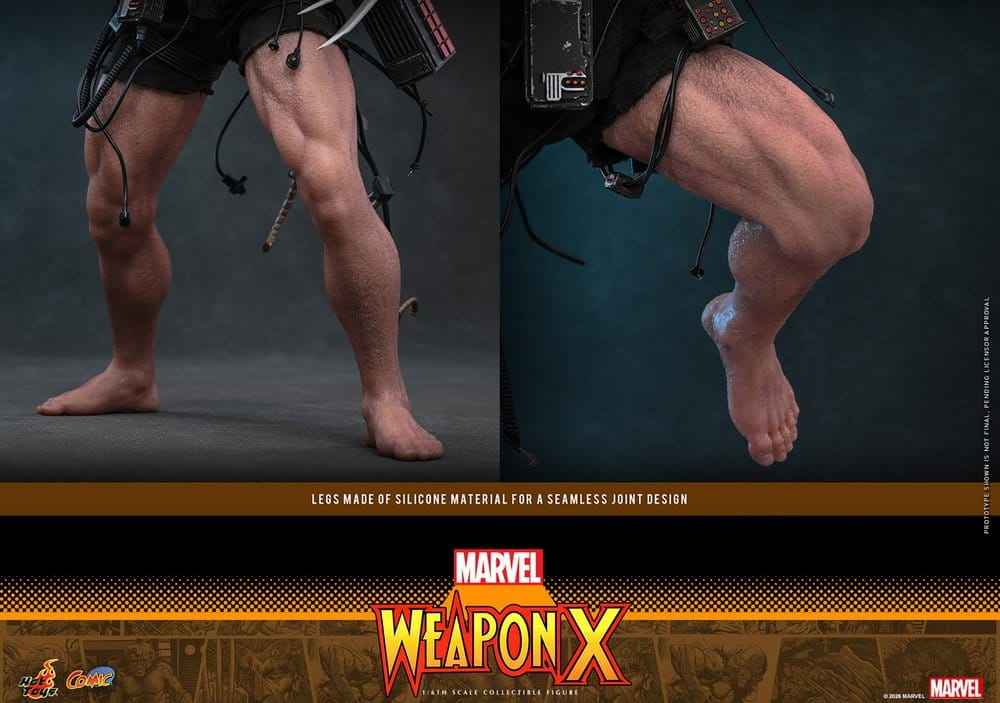 Marvel Comic Mästerverk Actionfigur 1/6 Weapon X 31 cm