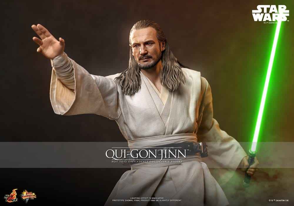 Star Wars Film Mästerverk Actionfigur 1/6 Qui-Gon Jinn (Collector Edition) 32 cm