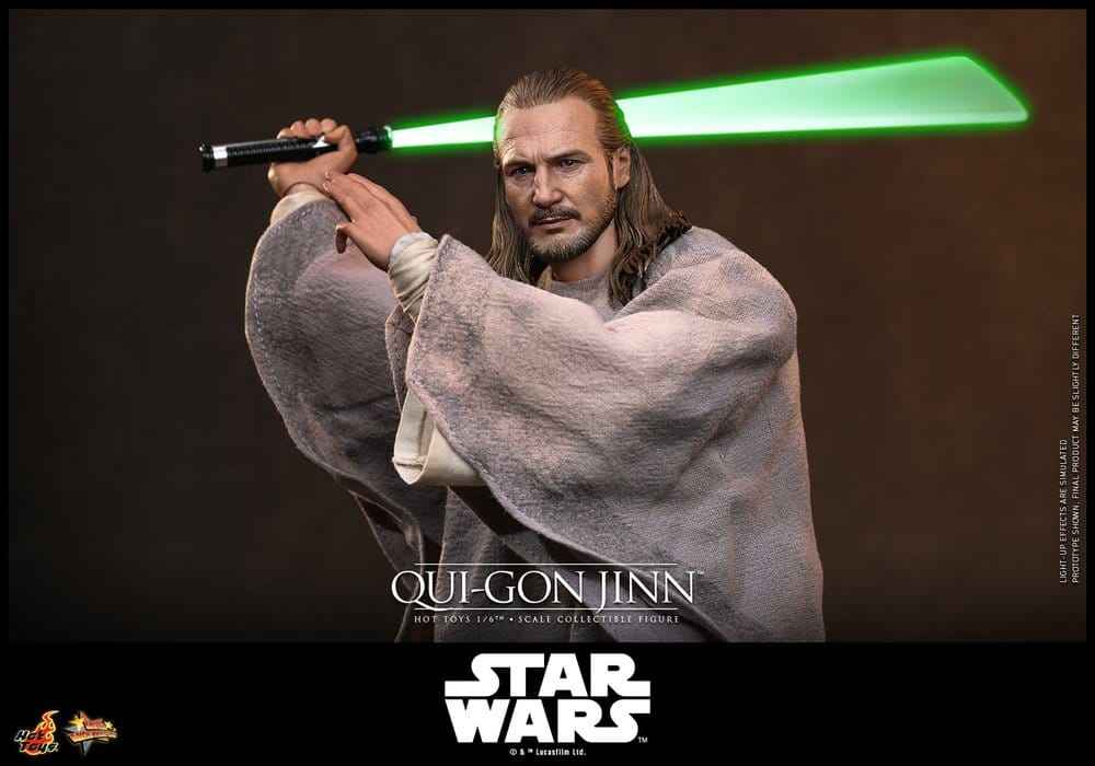 Star Wars Film Mästerverk Actionfigur 1/6 Qui-Gon Jinn (Collector Edition) 32 cm