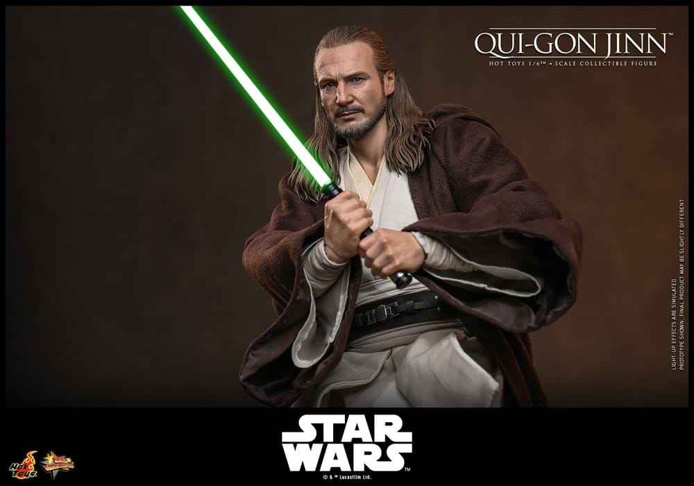Star Wars Film Mästerverk Actionfigur 1/6 Qui-Gon Jinn (Collector Edition) 32 cm