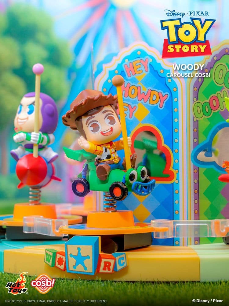 Toy Story Cosbi Mini Figures Carousel Collection 10 cm Blind Box Display (6)