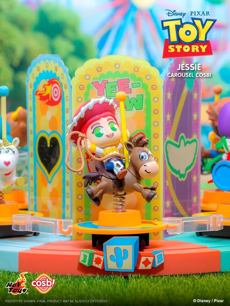 Toy Story Cosbi Mini Figurer Karusellsamling 10 cm Blind Box Display (6)