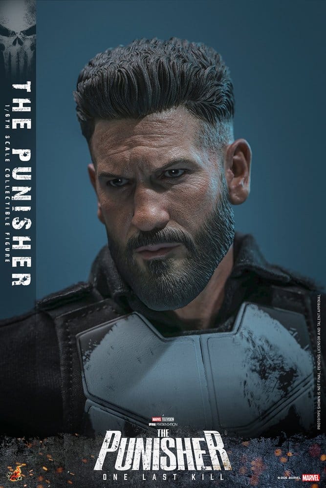 Marvel Television Masterpiece-actionfigur i skala 1/6 av The Punisher, 31 cm hög