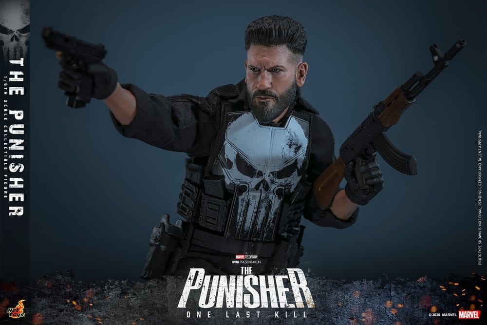 Marvel Television Masterpiece-actionfigur i skala 1/6 av The Punisher, 31 cm hög