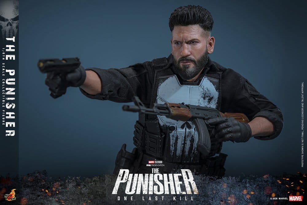 Marvel Television Masterpiece-actionfigur i skala 1/6 av The Punisher, 31 cm hög