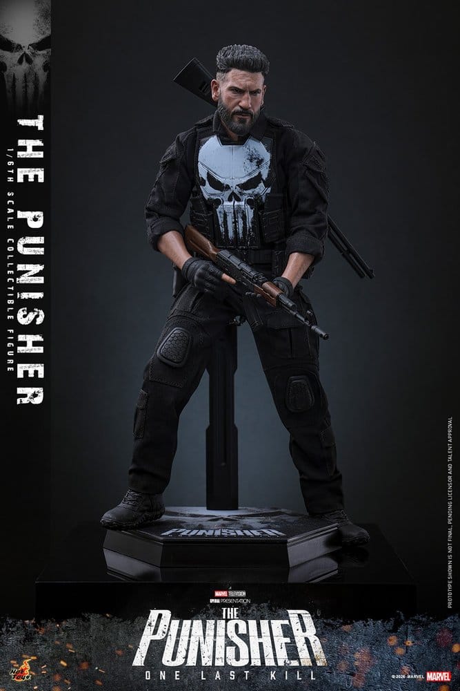 Marvel Television Masterpiece-actionfigur i skala 1/6 av The Punisher, 31 cm hög