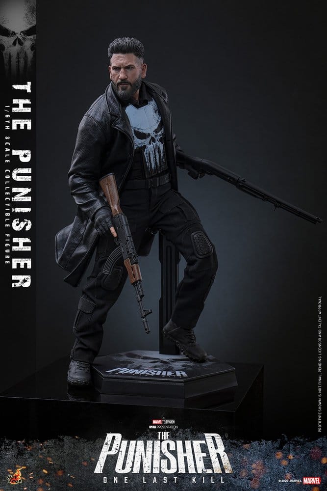 Marvel Television Masterpiece-actionfigur i skala 1/6 av The Punisher, 31 cm hög