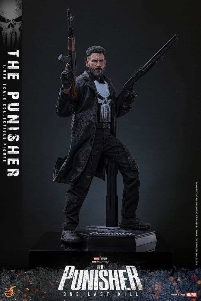 Marvel Television Masterpiece-actionfigur i skala 1/6 av The Punisher, 31 cm hög