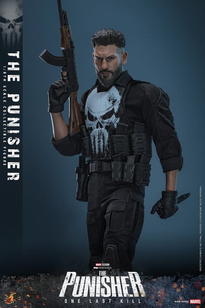 Marvel Television Masterpiece-actionfigur i skala 1/6 av The Punisher, 31 cm hög