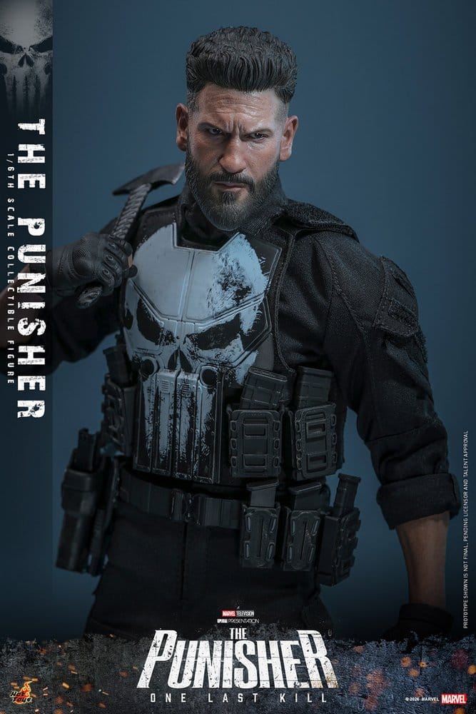 Marvel Television Masterpiece-actionfigur i skala 1/6 av The Punisher, 31 cm hög