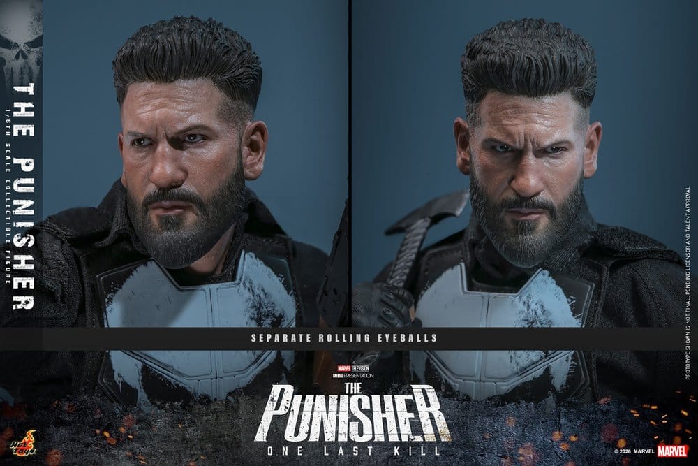 Marvel Television Masterpiece-actionfigur i skala 1/6 av The Punisher, 31 cm hög