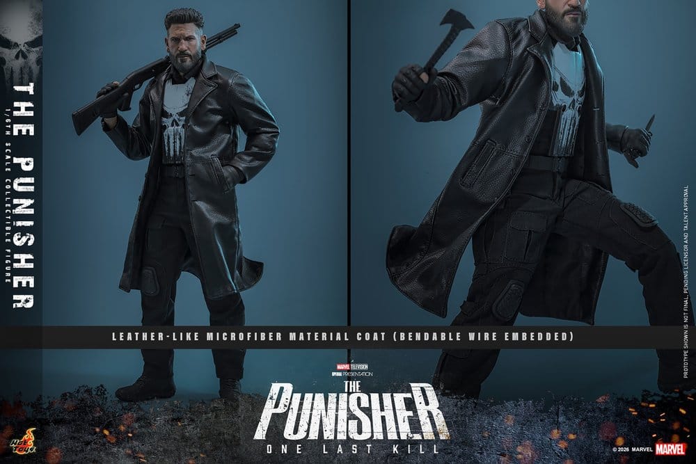Marvel Television Masterpiece-actionfigur i skala 1/6 av The Punisher, 31 cm hög