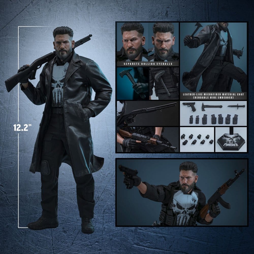 Marvel Television Masterpiece-actionfigur i skala 1/6 av The Punisher, 31 cm hög